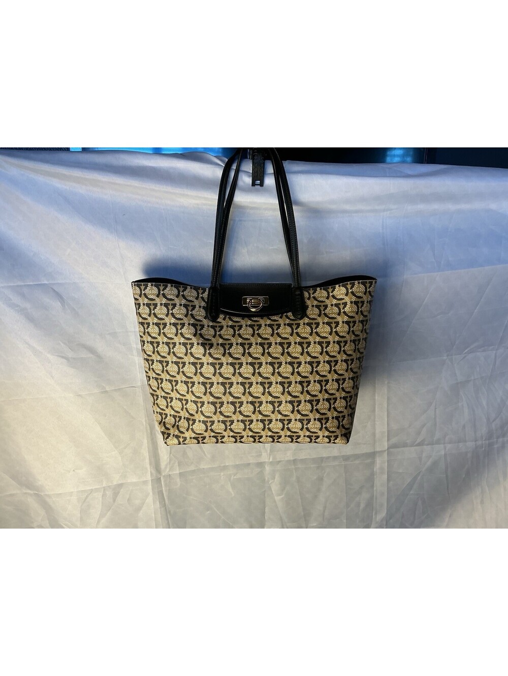 Salvatore Ferragamo Signature Logo Tote Bag